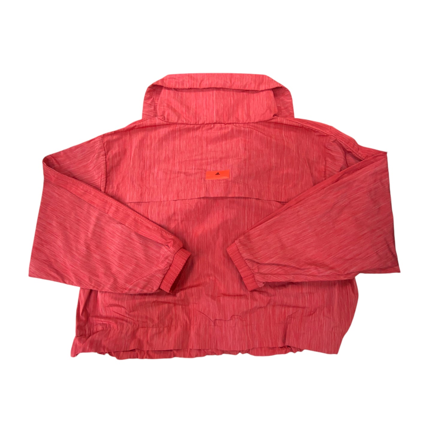 Athletic Jacket By Adidas In Red, Size: S