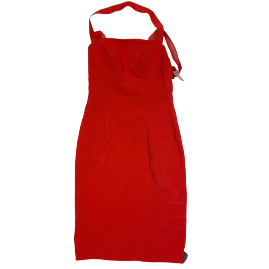 Dress Party Midi By MARIA BIANCA NERO In Red, Size: 10