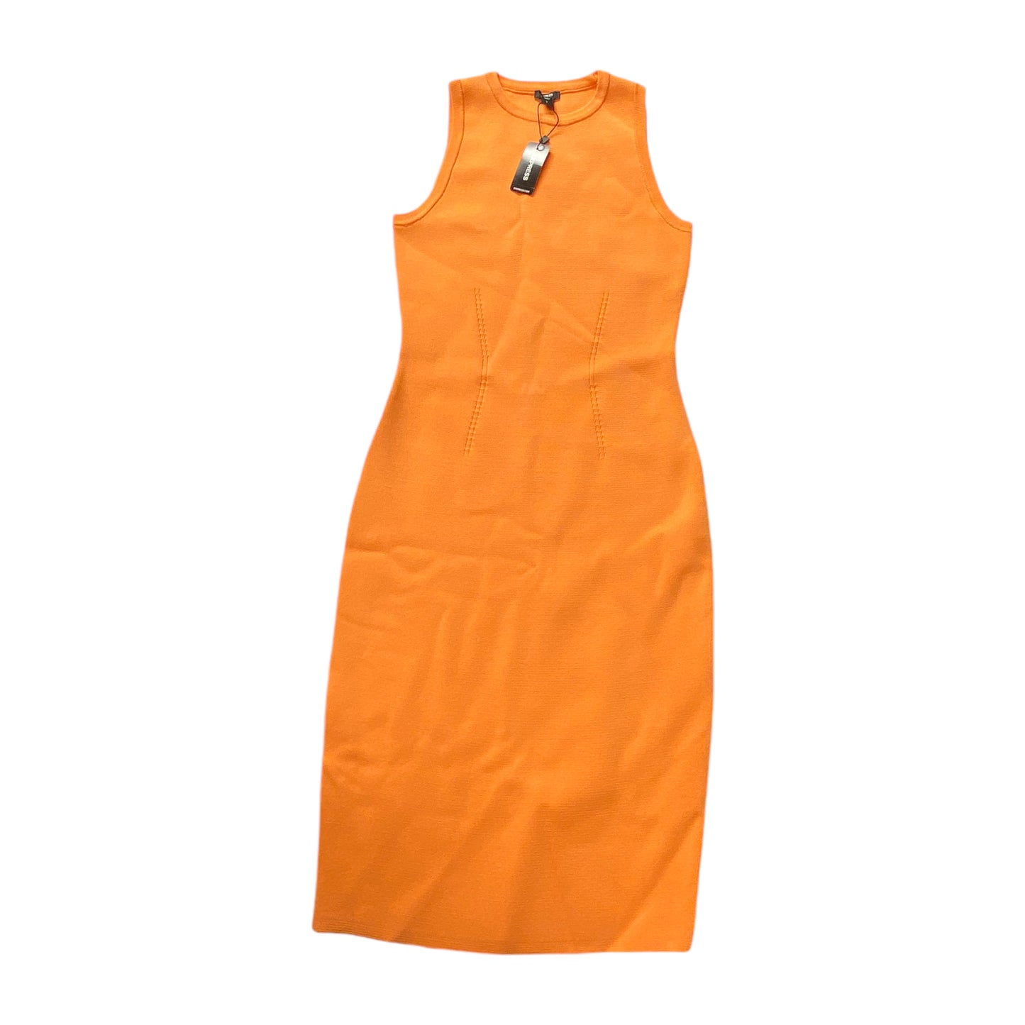 Dress Casual Midi By Express In Orange, Size: S