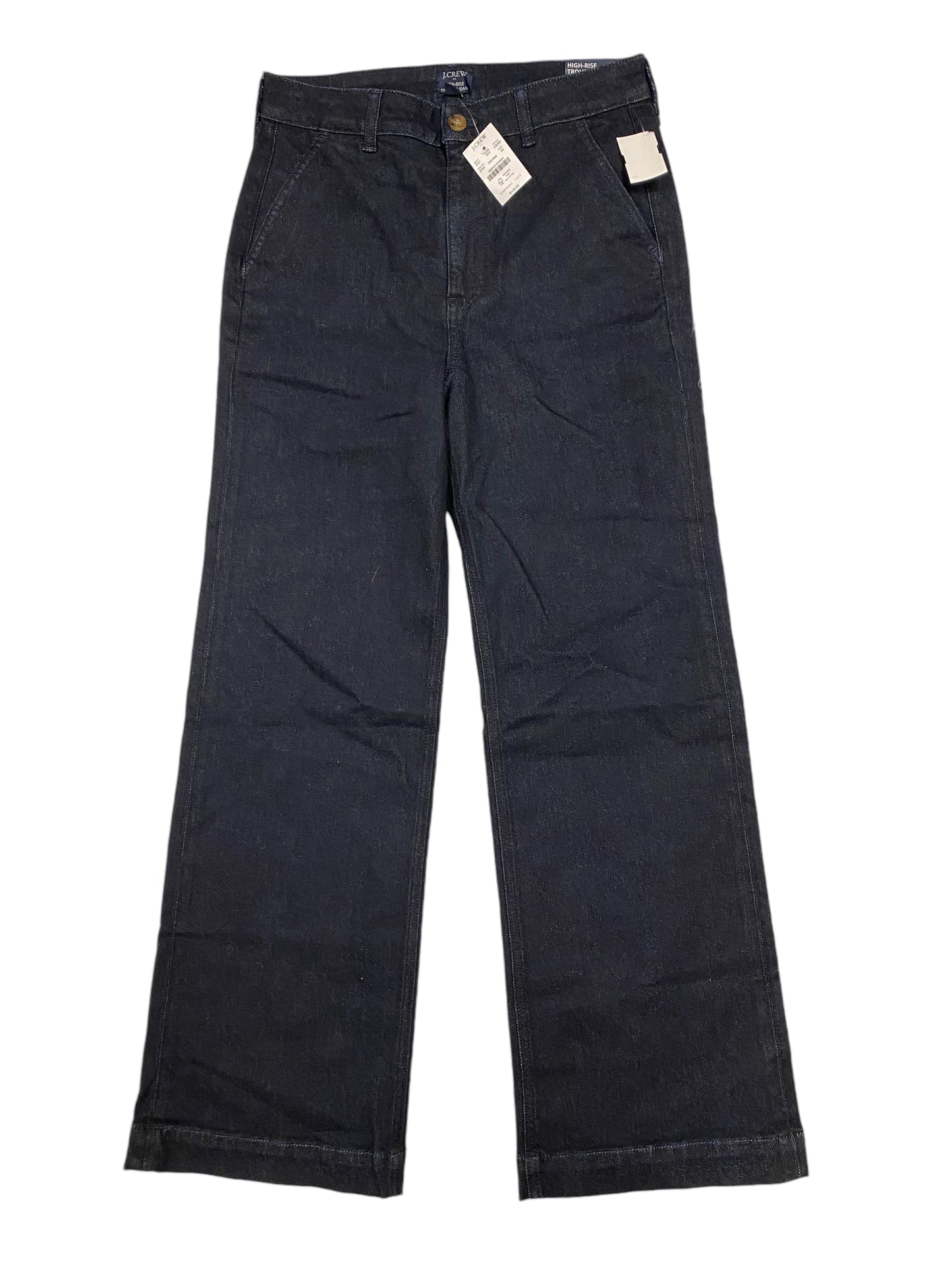 Jeans Wide Leg By J. Crew In Blue Denim, Size: 6