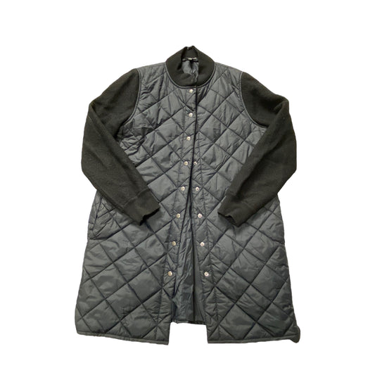 Jacket Puffer & Quilted By Eileen Fisher In Black, Size: S