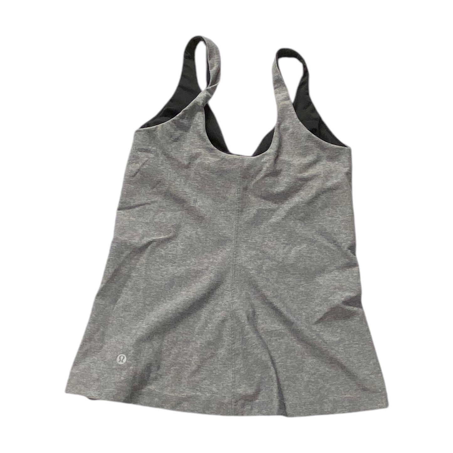 Athletic Tank Top By Lululemon In Grey, Size: 6