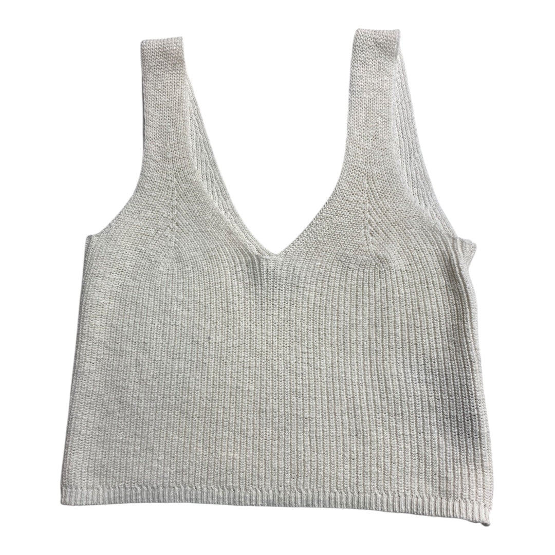 Top Sleeveless By Madewell In White, Size: Xs