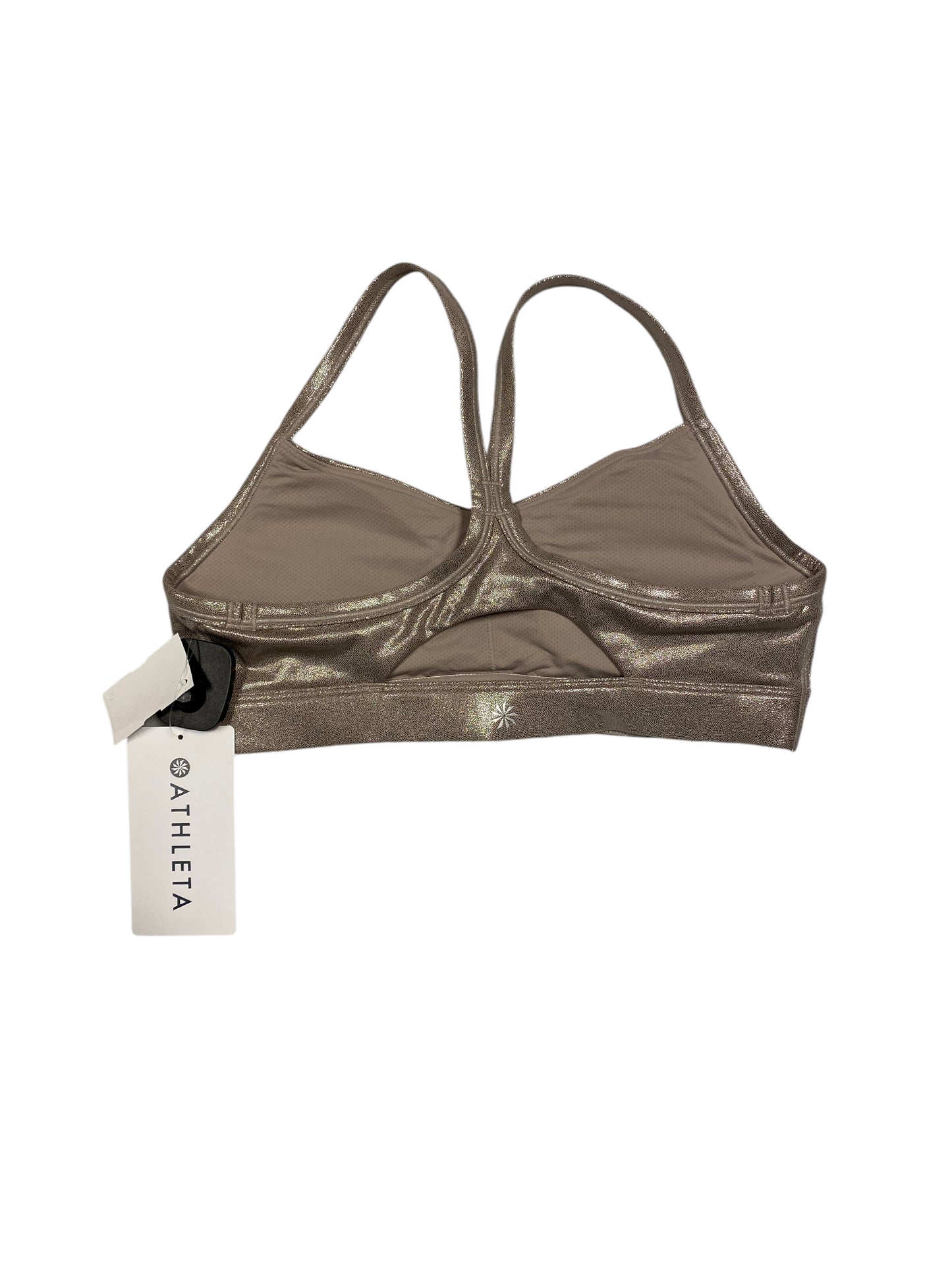 Athletic Bra By Athleta In Gold, Size: S