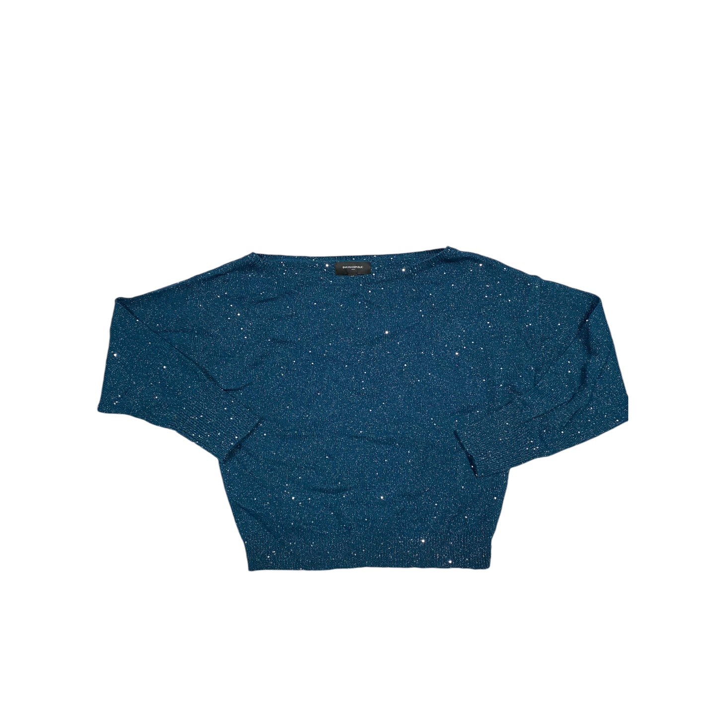 Sweater By Banana Republic In Teal, Size: M