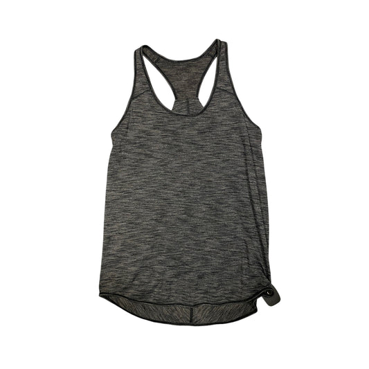 Athletic Tank Top By Lululemon In Grey, Size: 8