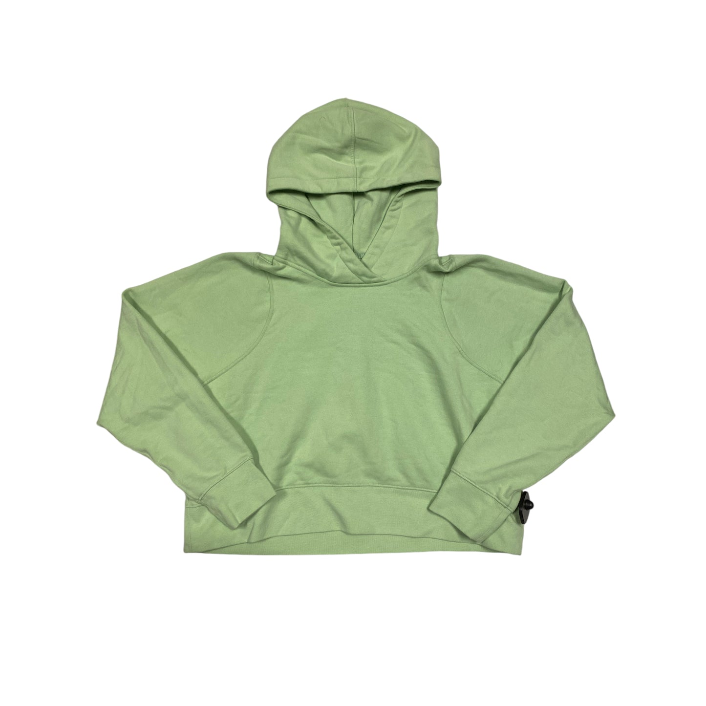 Athletic Sweatshirt Hoodie By Lululemon In Green, Size: 12