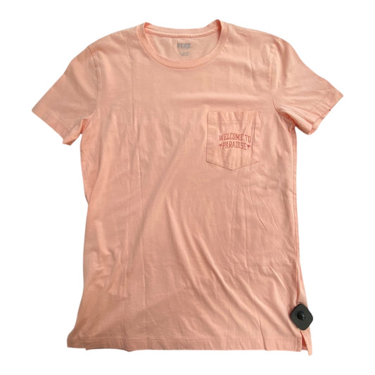 Top Short Sleeve Basic By Pink In Pink, Size: Xs