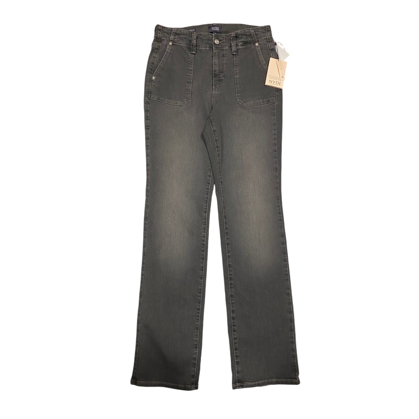 Jeans Straight By Not Your Daughters Jeans In Grey, Size: 8