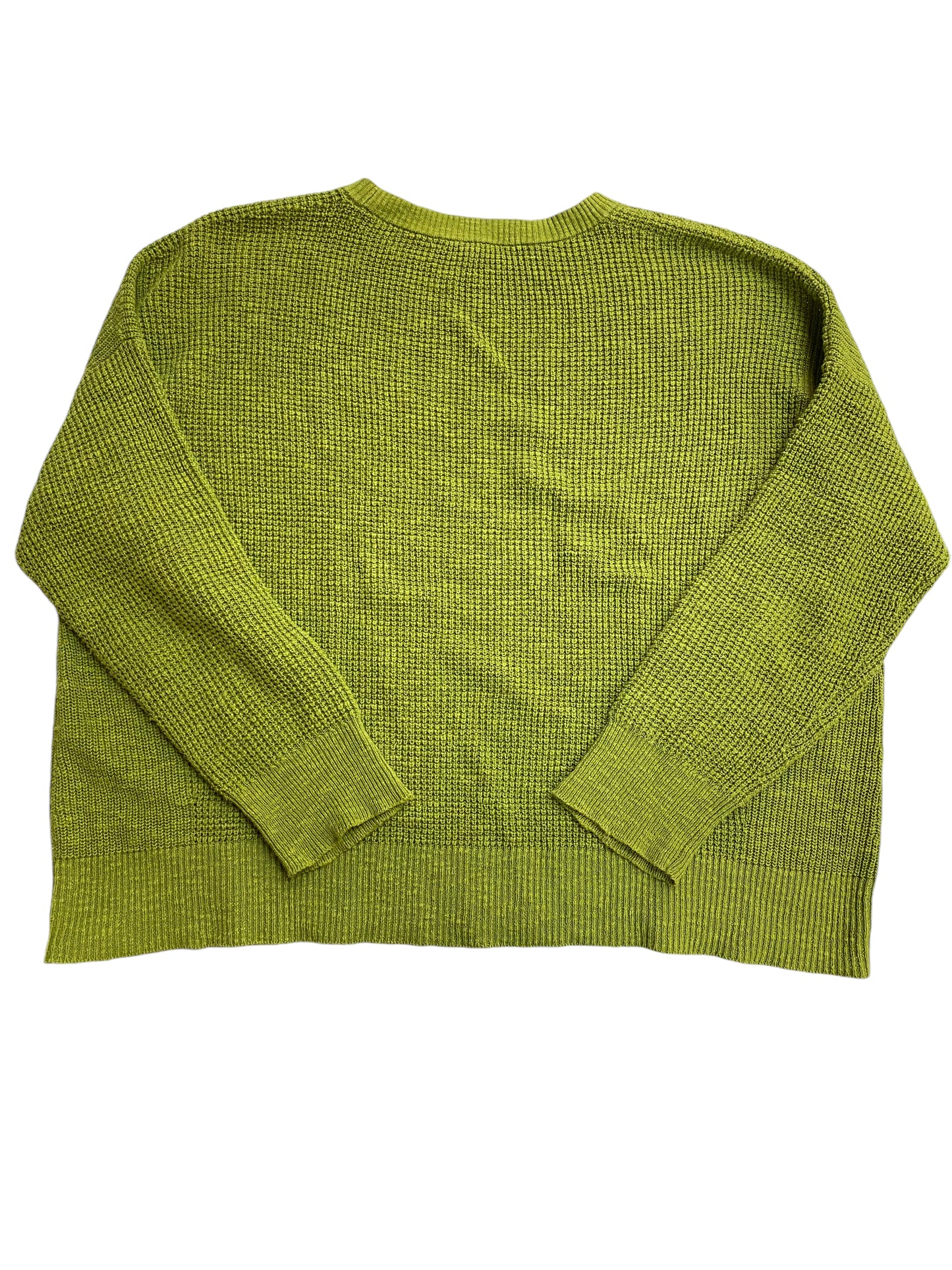 Sweater Designer By Eileen Fisher In Green, Size: M