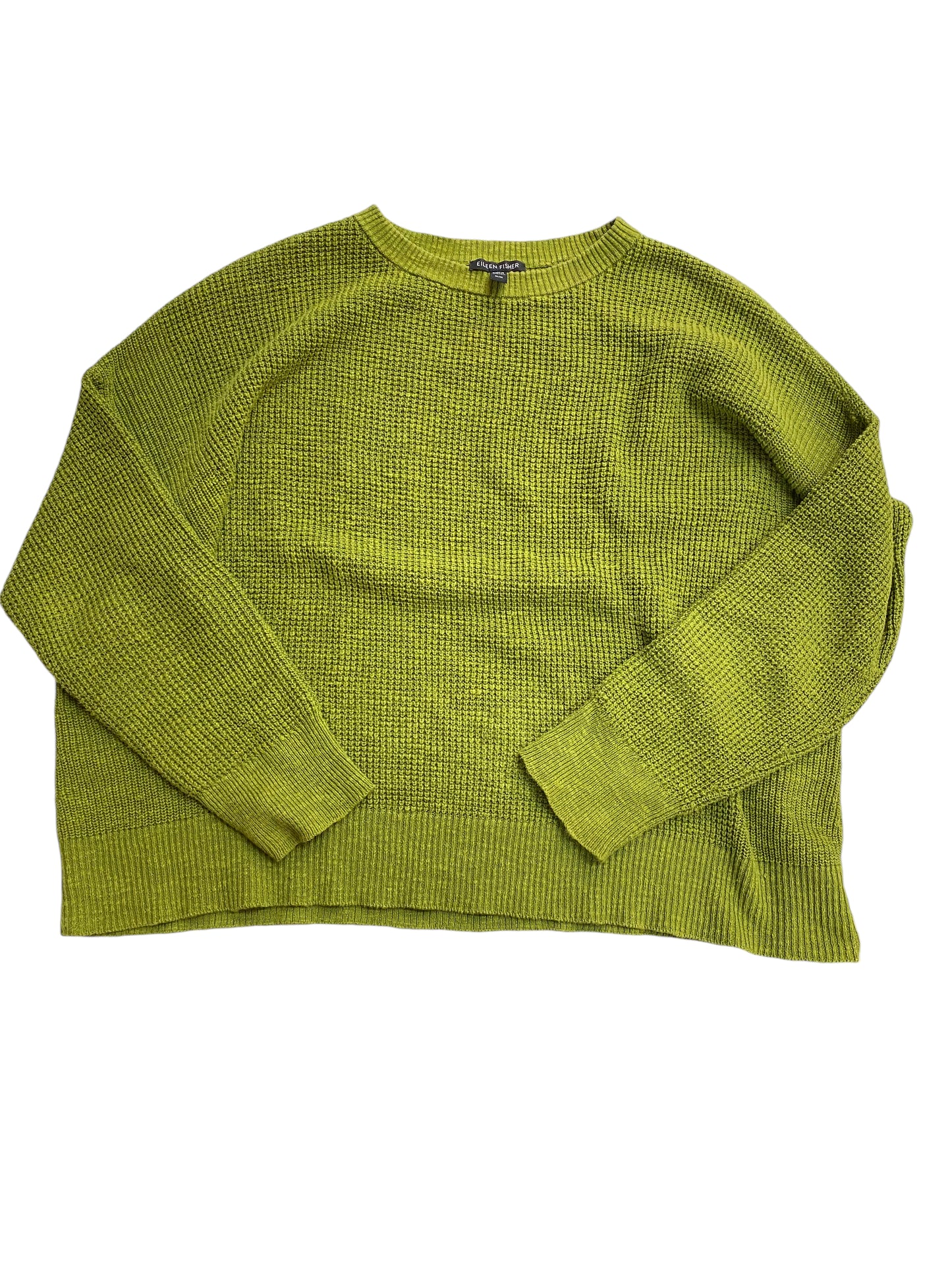 Sweater Designer By Eileen Fisher In Green, Size: M