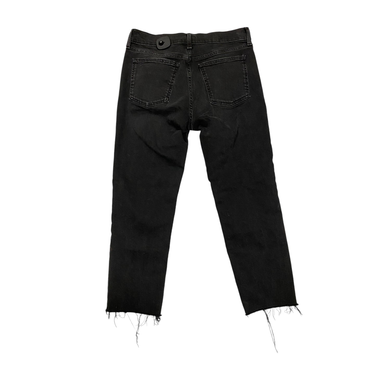 Jeans Straight By Gap In Black, Size: 8