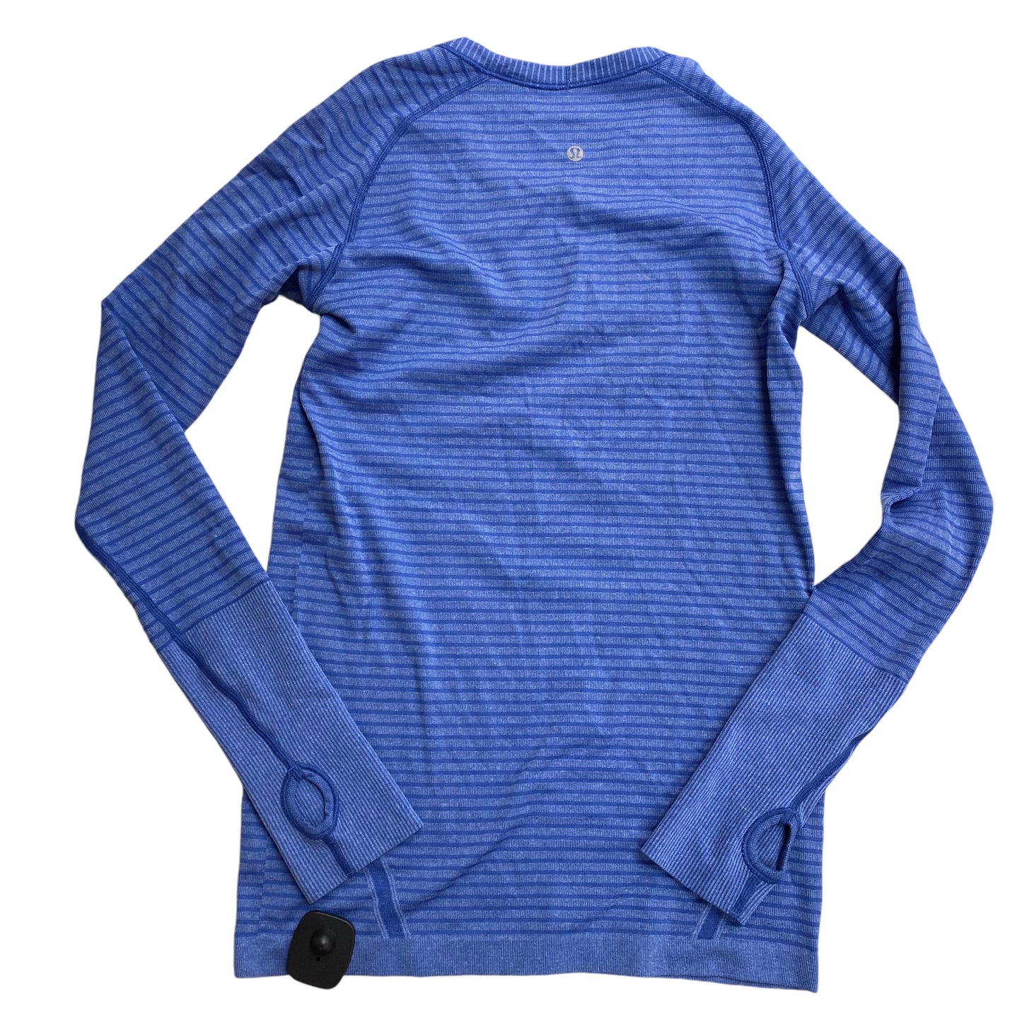 Athletic Top Long Sleeve Crewneck By Lululemon In Blue, Size: 8