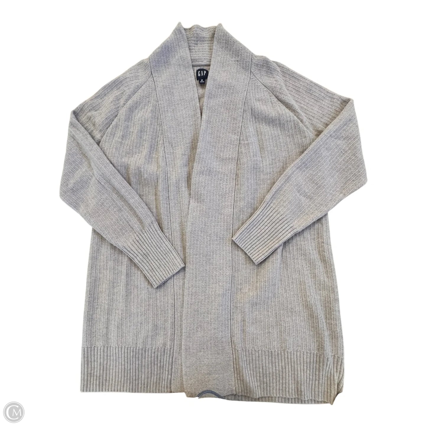 Sweater Cardigan By Gap In Purple, Size: M