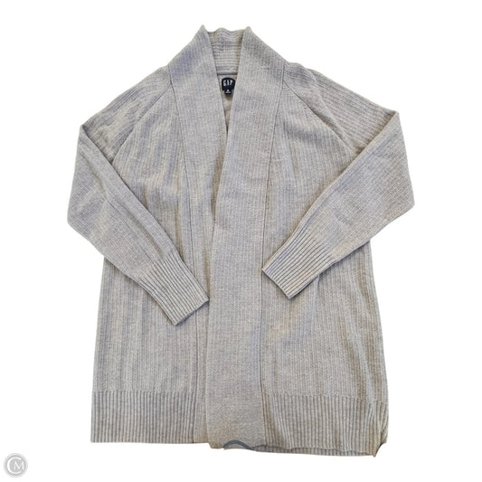 Sweater Cardigan By Gap In Purple, Size: M