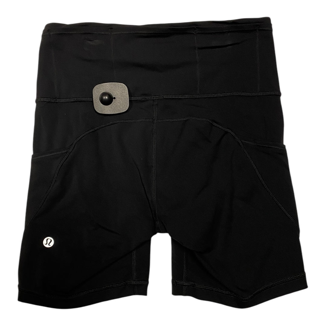 Athletic Shorts By Lululemon In Black, Size: 4