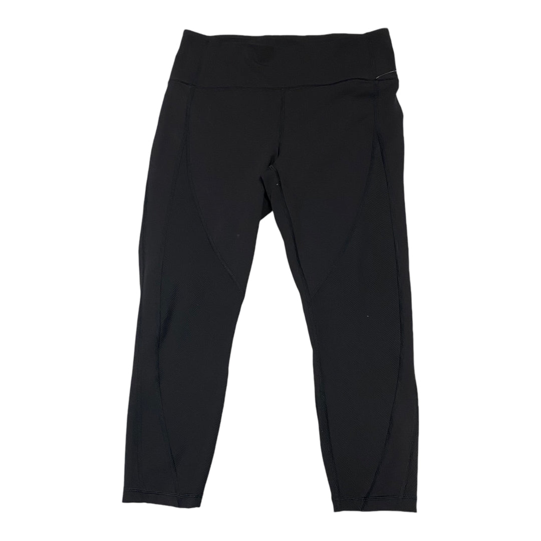 Athletic Leggings By Lululemon In Black, Size: 12