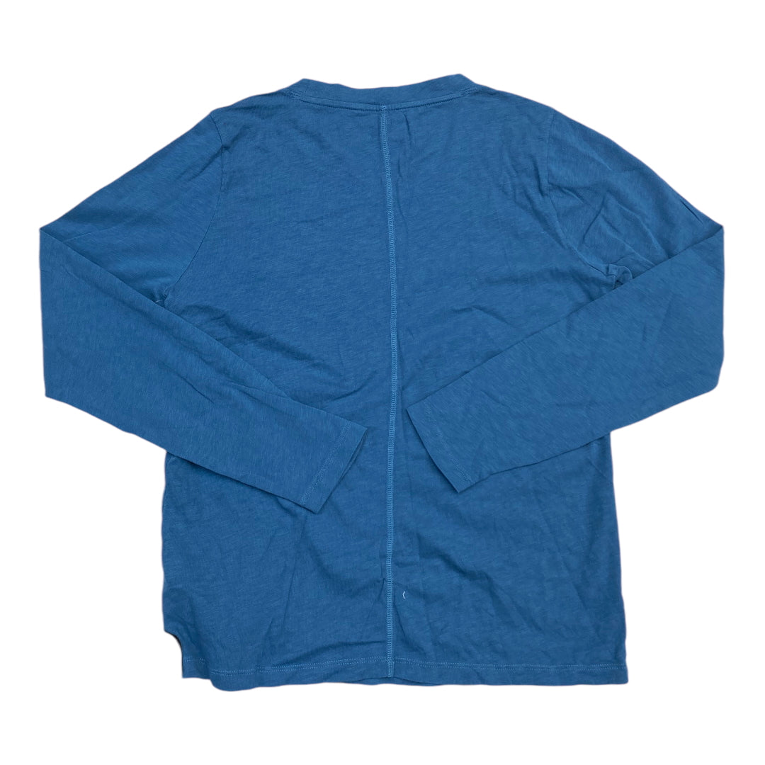 Top Long Sleeve Basic By J. Crew In Blue, Size: M