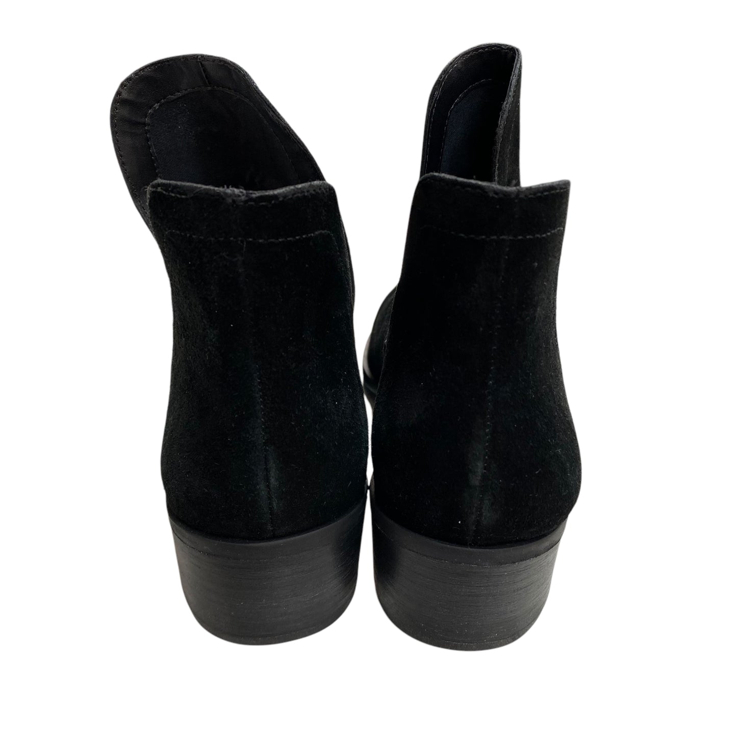 Boots Ankle Heels By Coconuts In Black, Size: 8.5