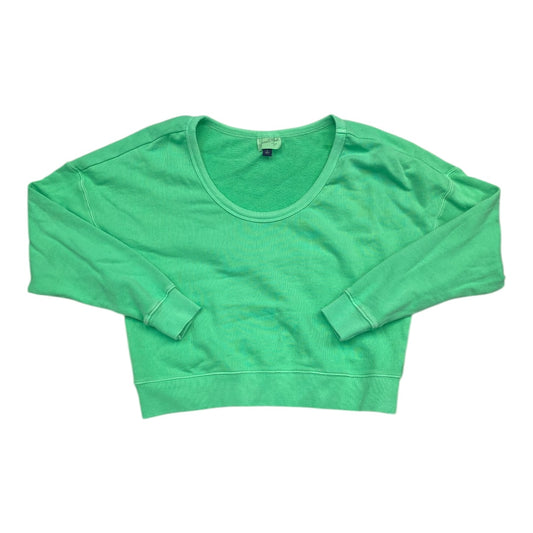 Top Long Sleeve By Universal Thread In Green, Size: S