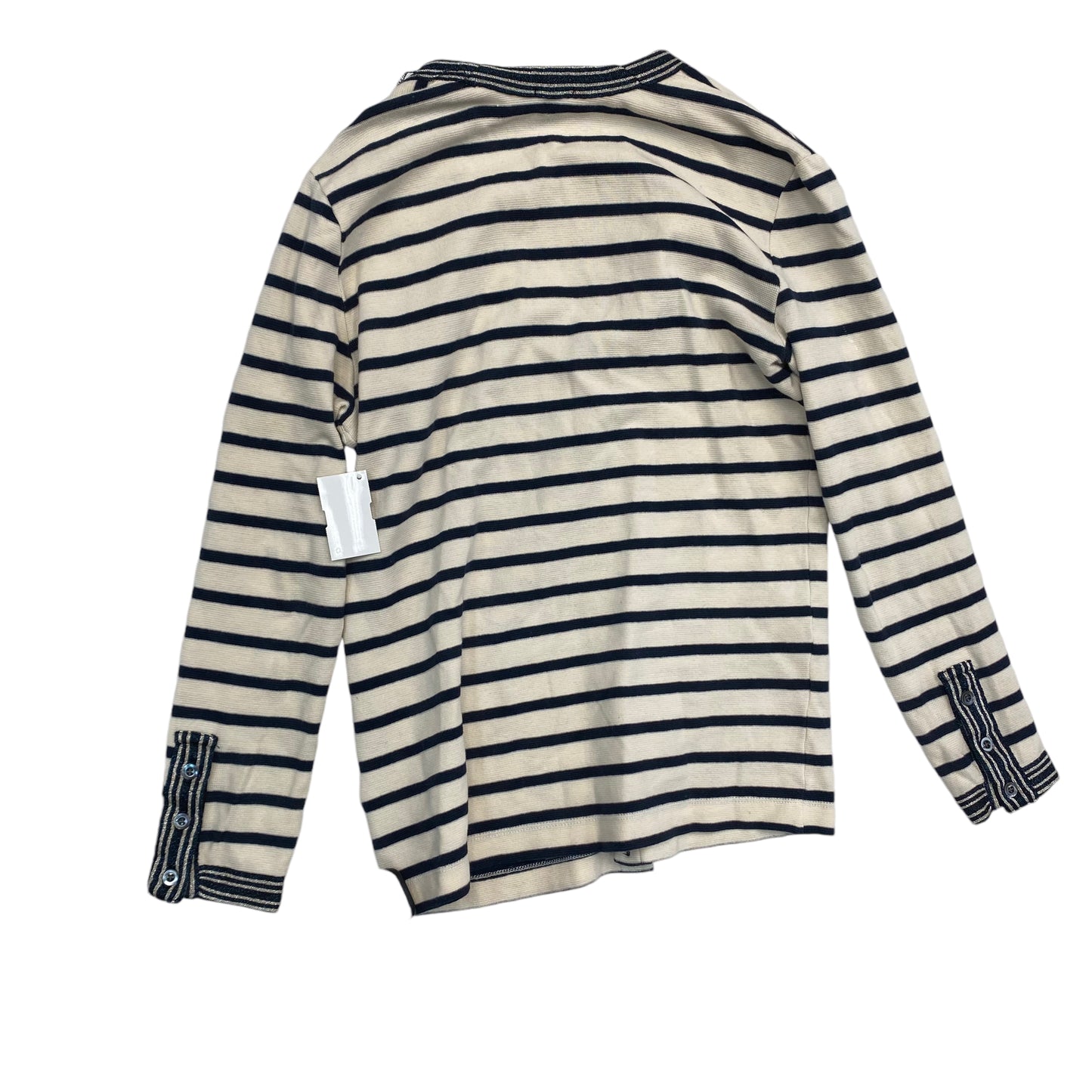 Sweater Cardigan By J. Crew In Striped Pattern, Size: Xs