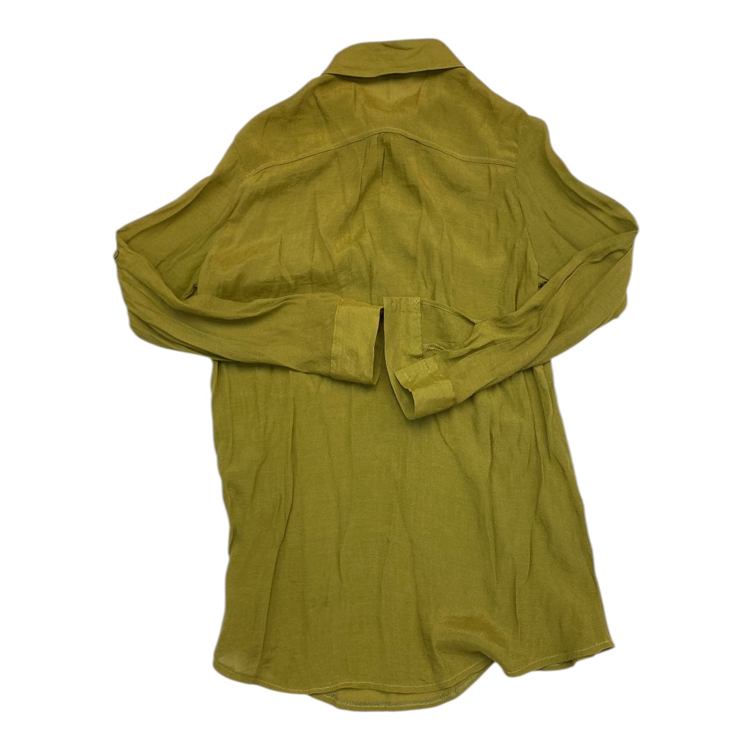 Top Long Sleeve By simply irresistible In Green, Size: Xl