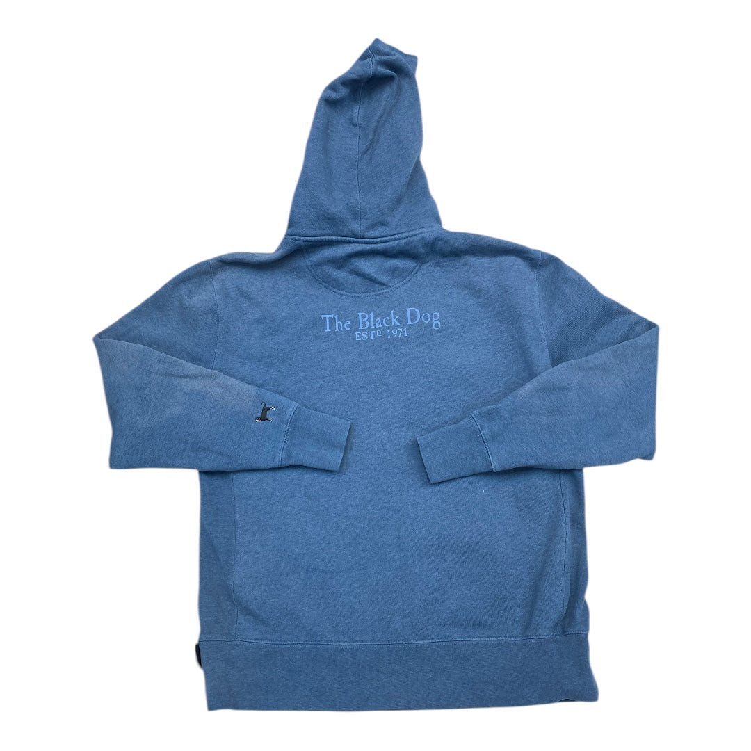 Sweatshirt Hoodie By THE BLACK DOG In Blue, Size: Xs