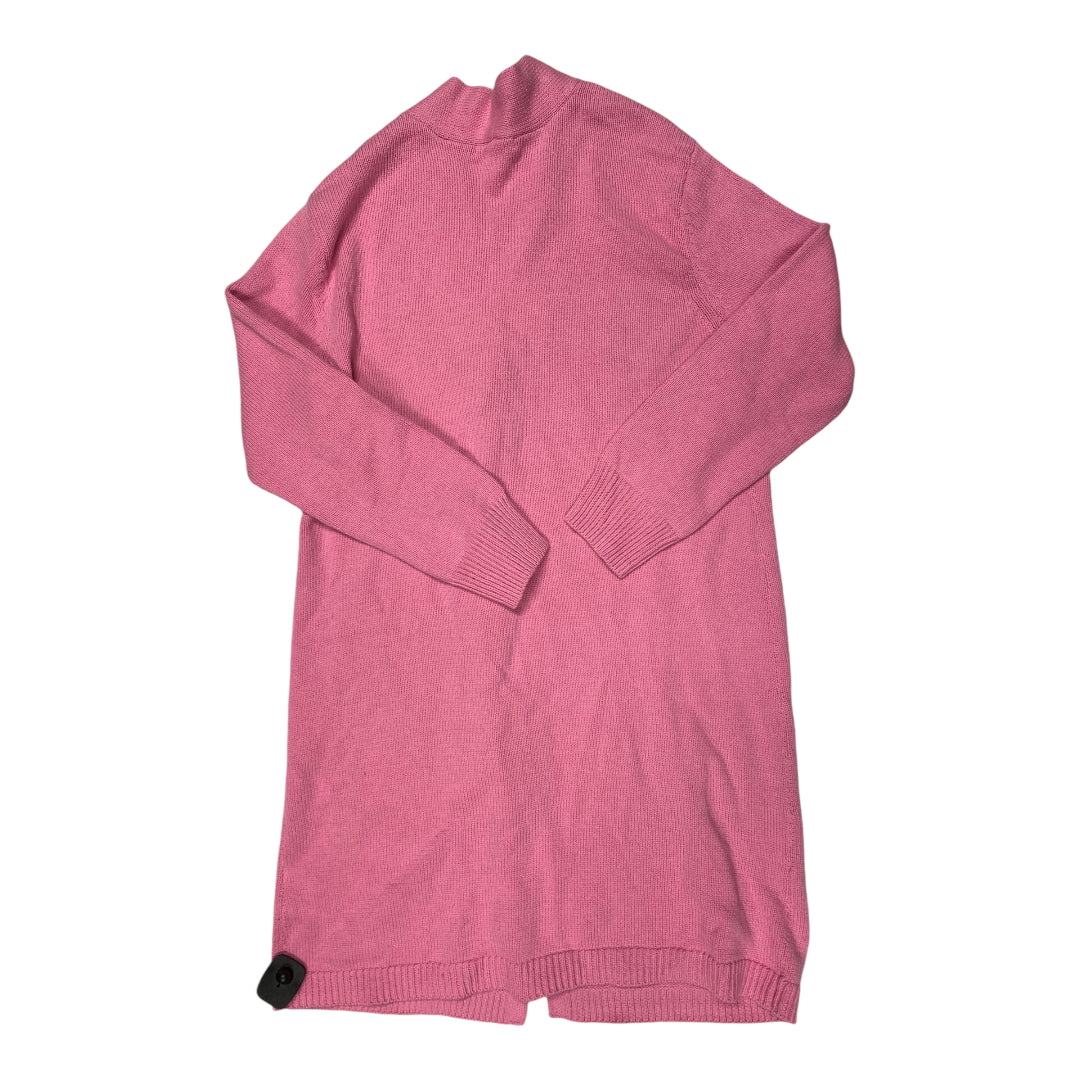 Sweater Cardigan By Joe Fresh In Pink, Size: Xl