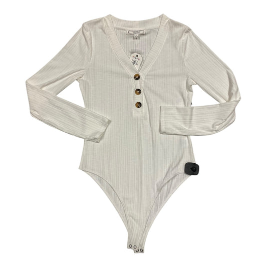 Top Long Sleeve By Hippie Rose In Ivory, Size: L