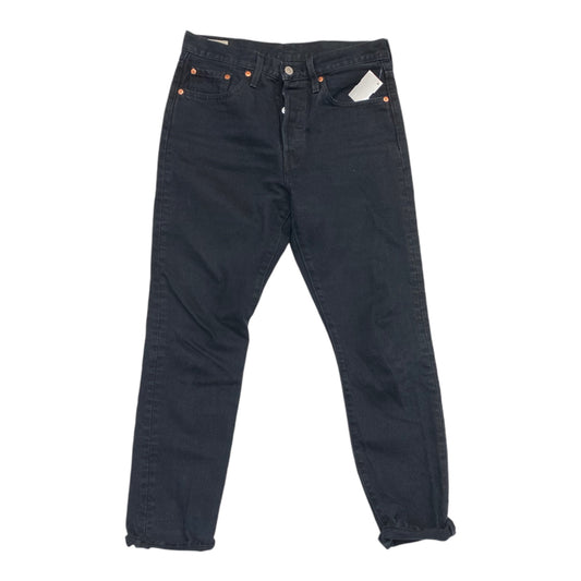 Jeans Boyfriend By Levis In Black, Size: 6