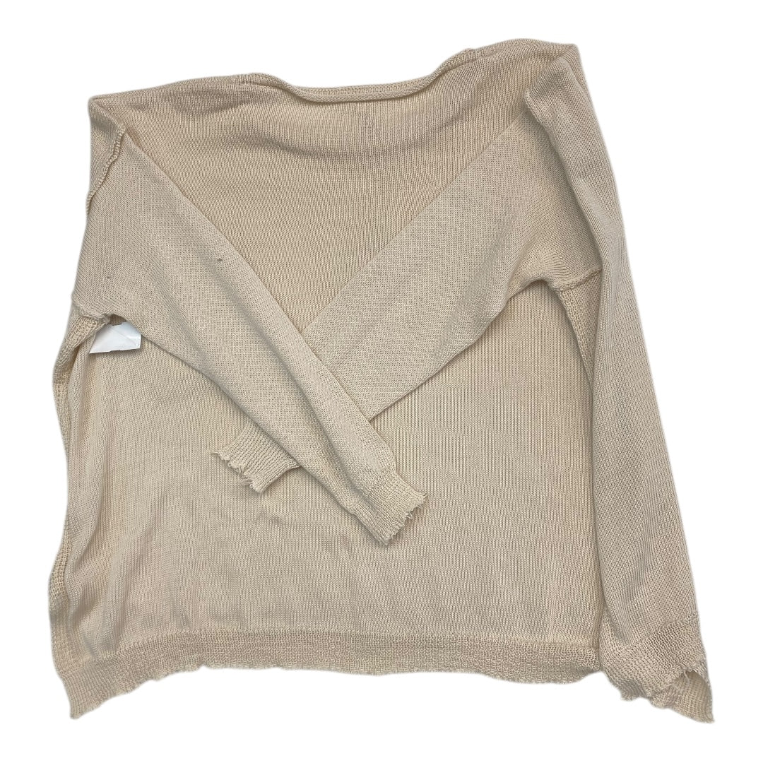 Sweater By Easel In Tan, Size: M