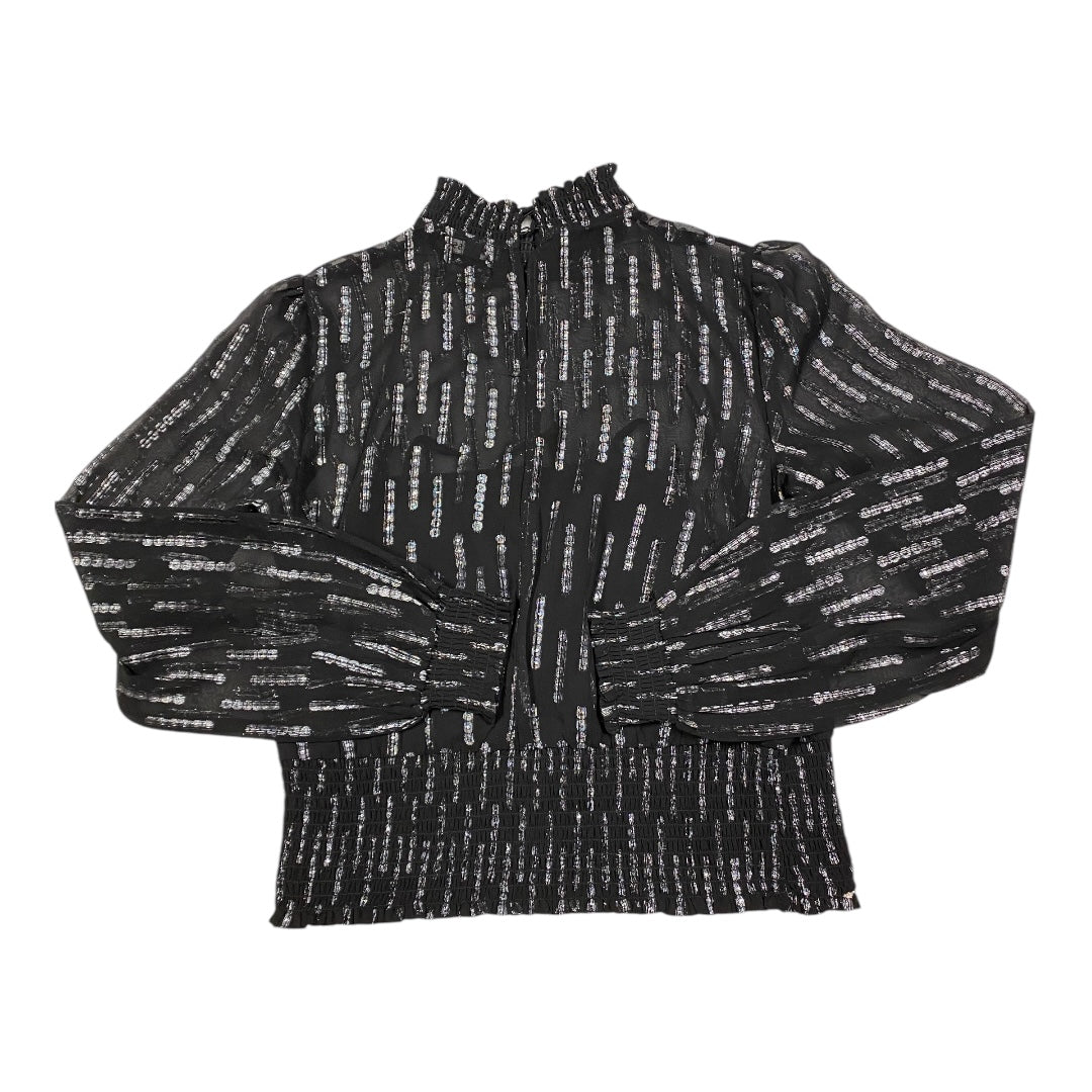 Top Long Sleeve By Express In Black, Size: M