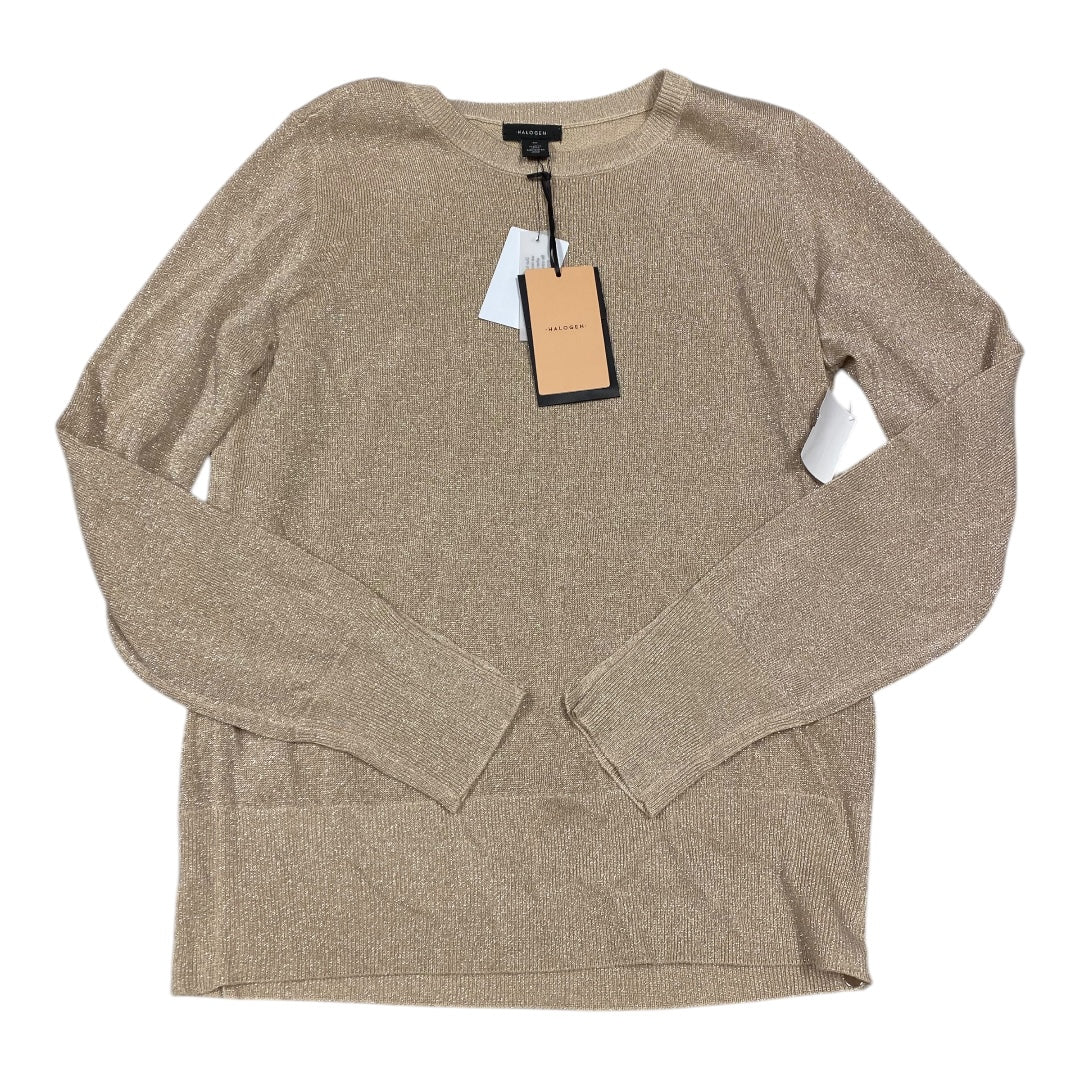 Sweater By Halogen In Gold, Size: M