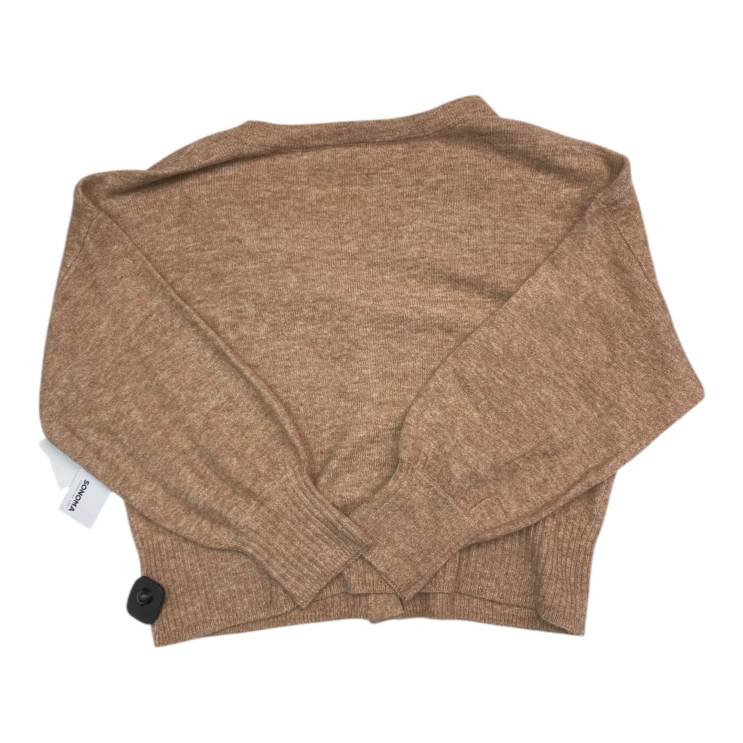 Sweater Cardigan By Sonoma In Brown, Size: Xl