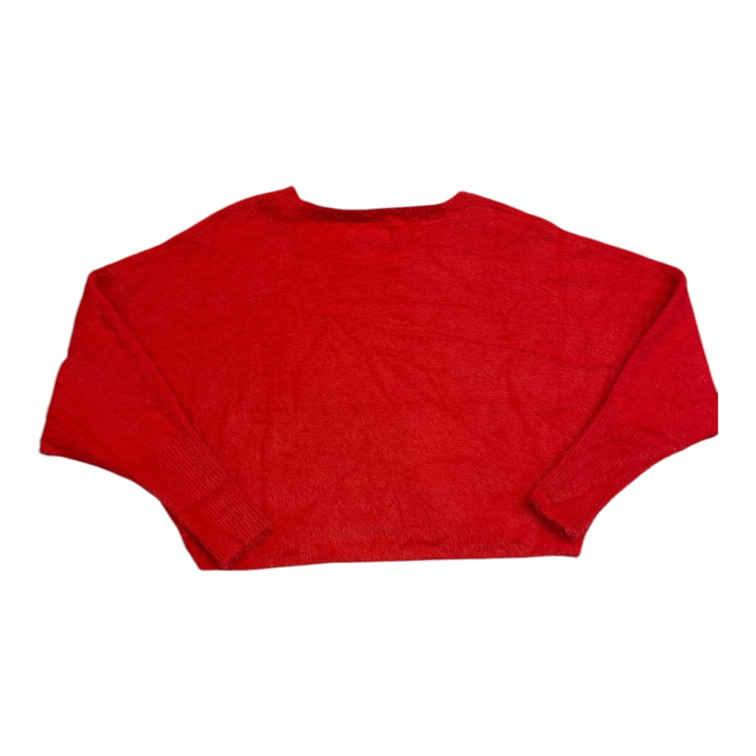 Sweater By Jessica Simpson In Red, Size: M