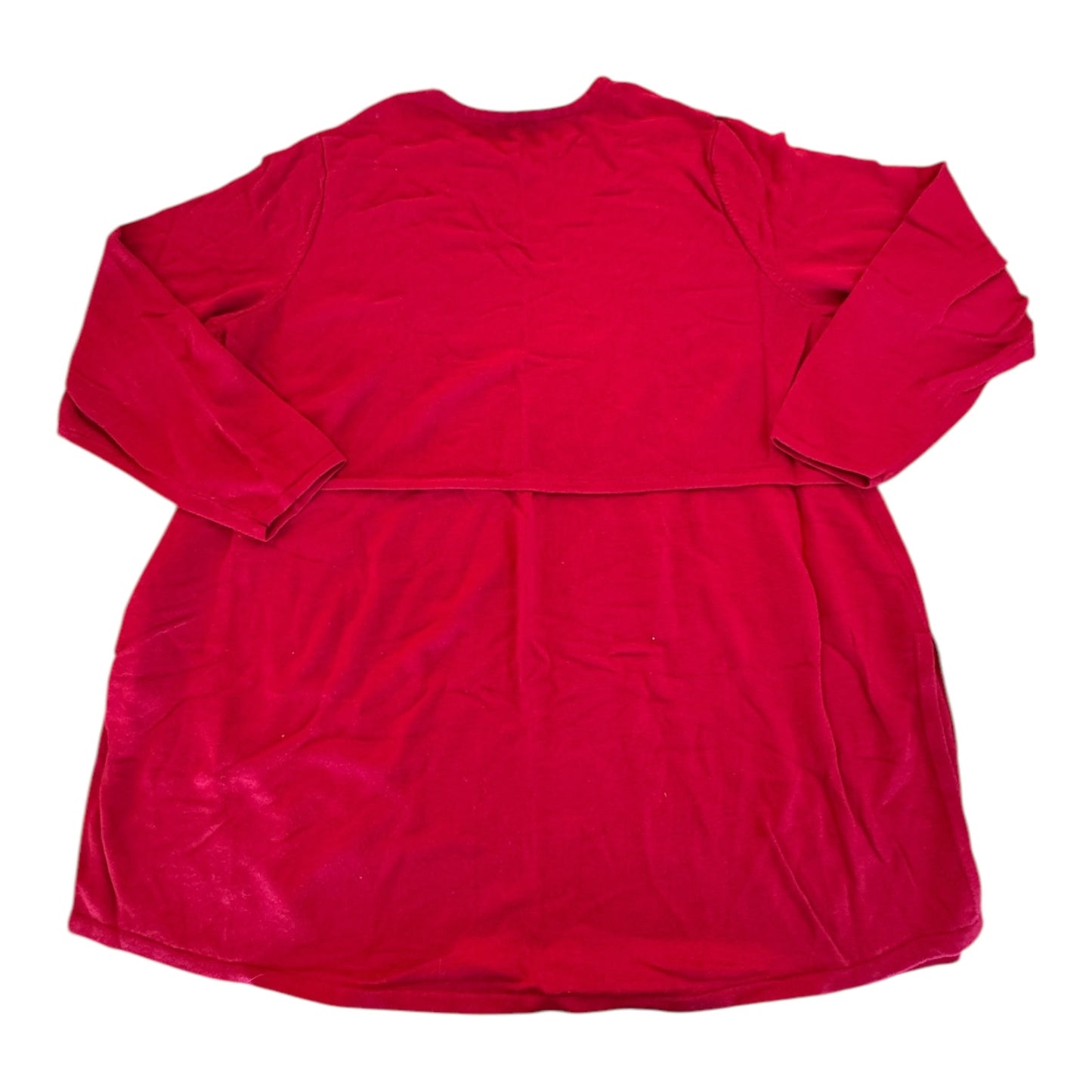 Sweater By J. Jill In Red, Size: 2x