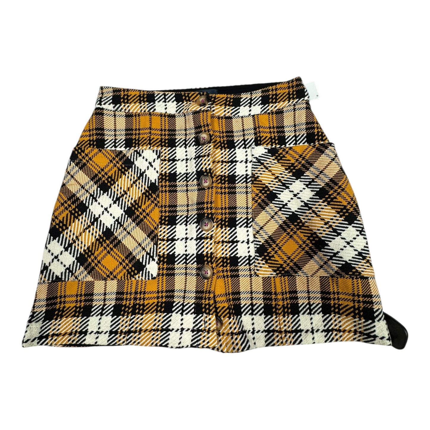 Skirt Mini & Short By Maeve In Yellow, Size: 6p