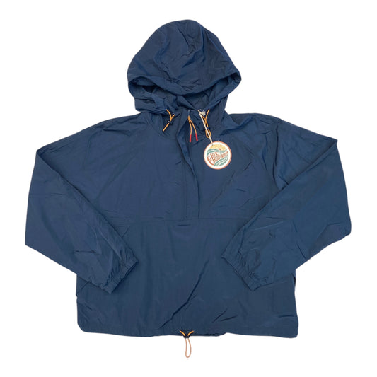 Jacket Windbreaker By C And C In Navy, Size: Xl