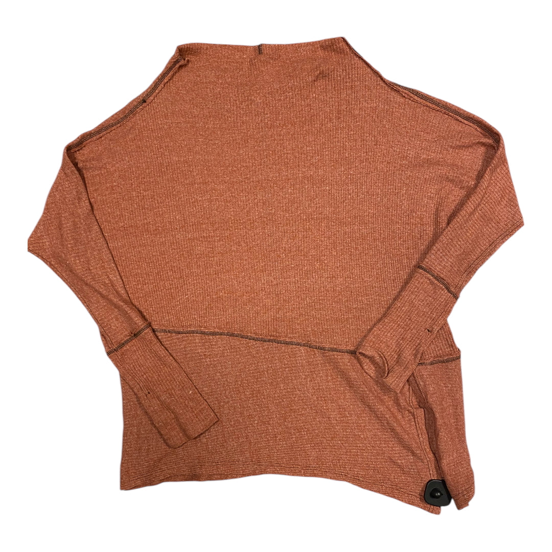 Top Long Sleeve By We The Free In Orange, Size: Xs