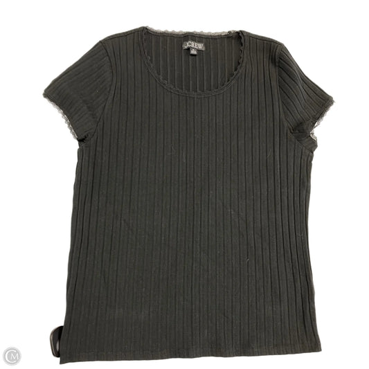 Top Short Sleeve Basic By J. Crew In Black, Size: Xl