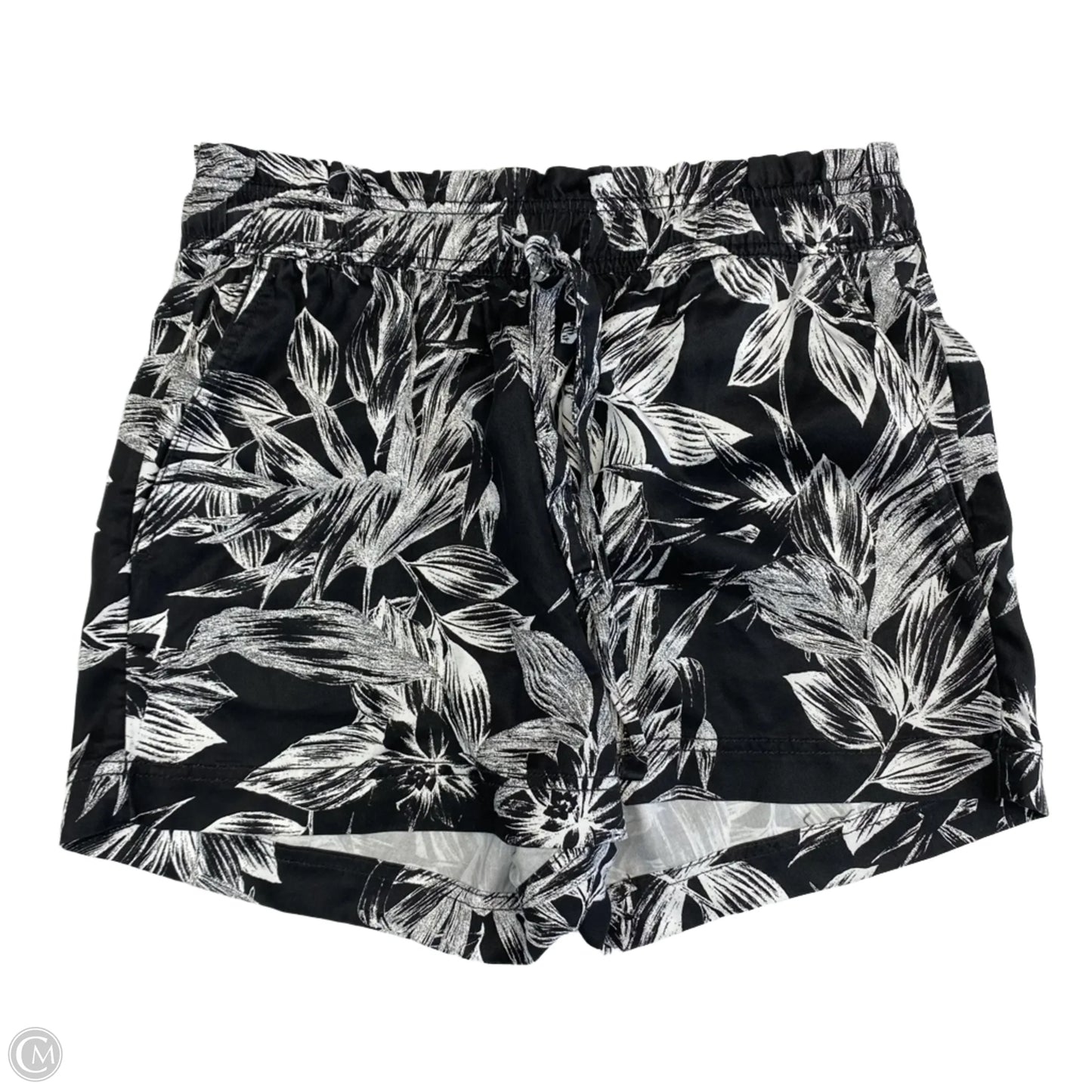 Shorts By C And C In Black & White, Size: M