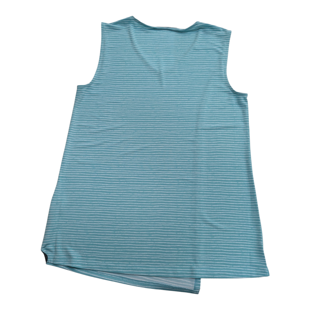 Top Sleeveless By Christopher And Banks In Striped Pattern, Size: S