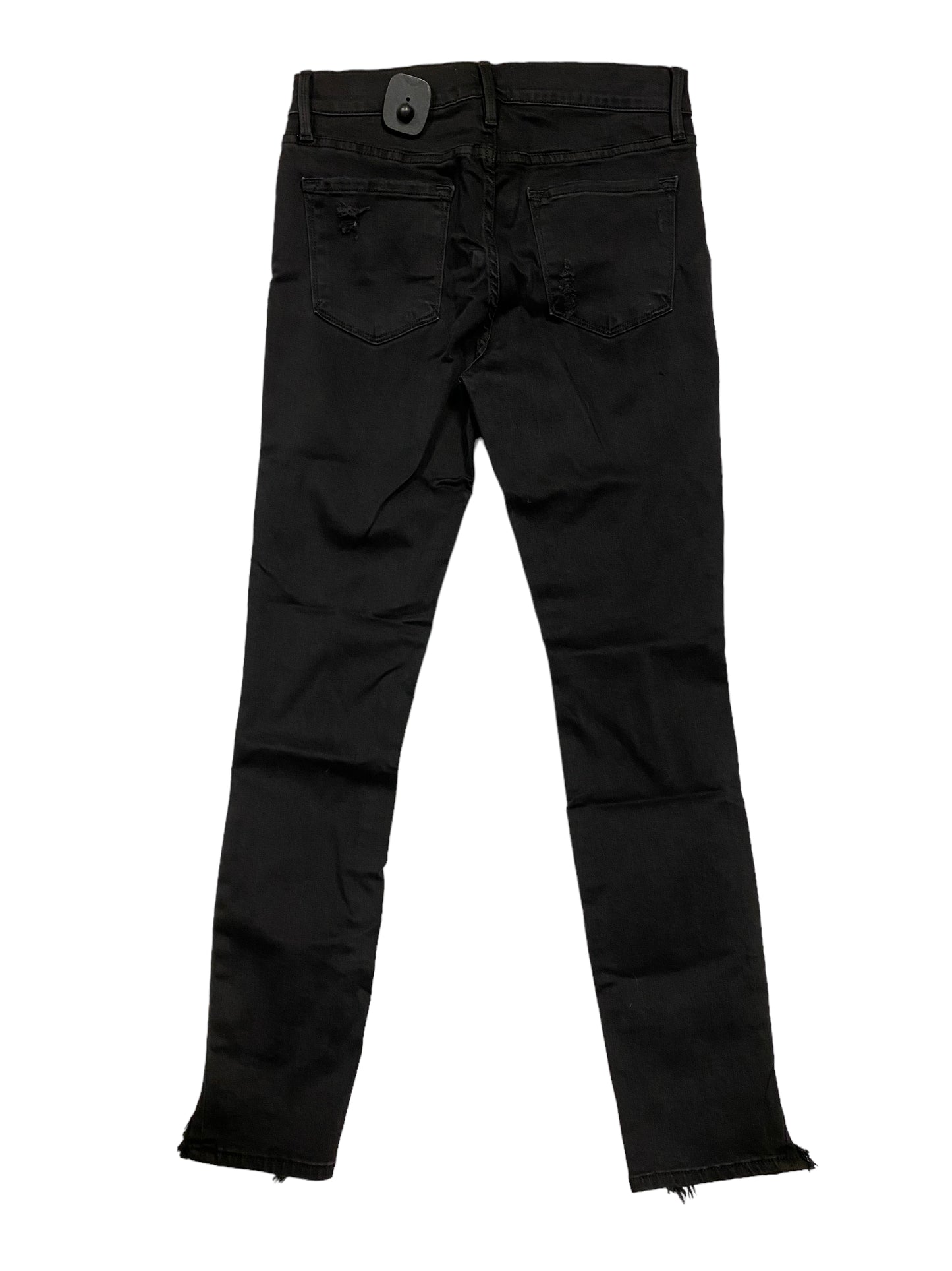 Jeans Skinny By Frame In Black, Size: 8