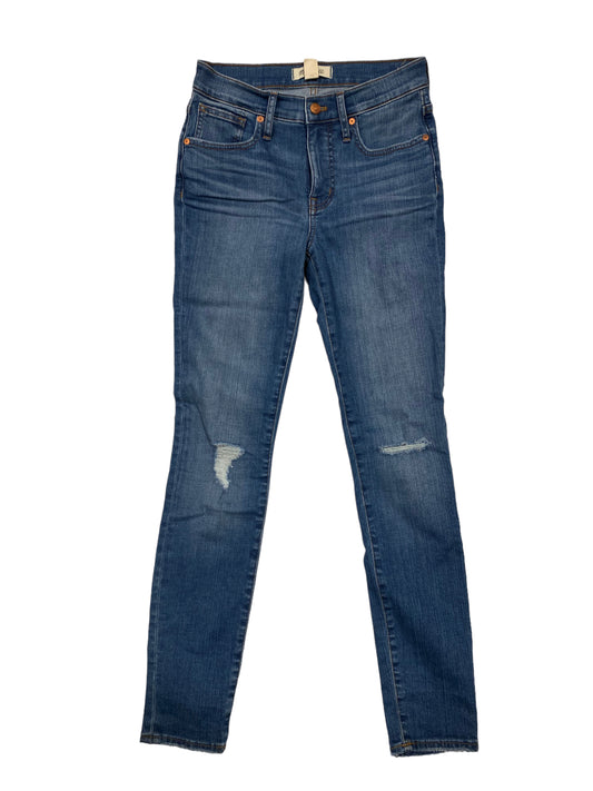 Jeans Skinny By Madewell In Blue Denim, Size: 2