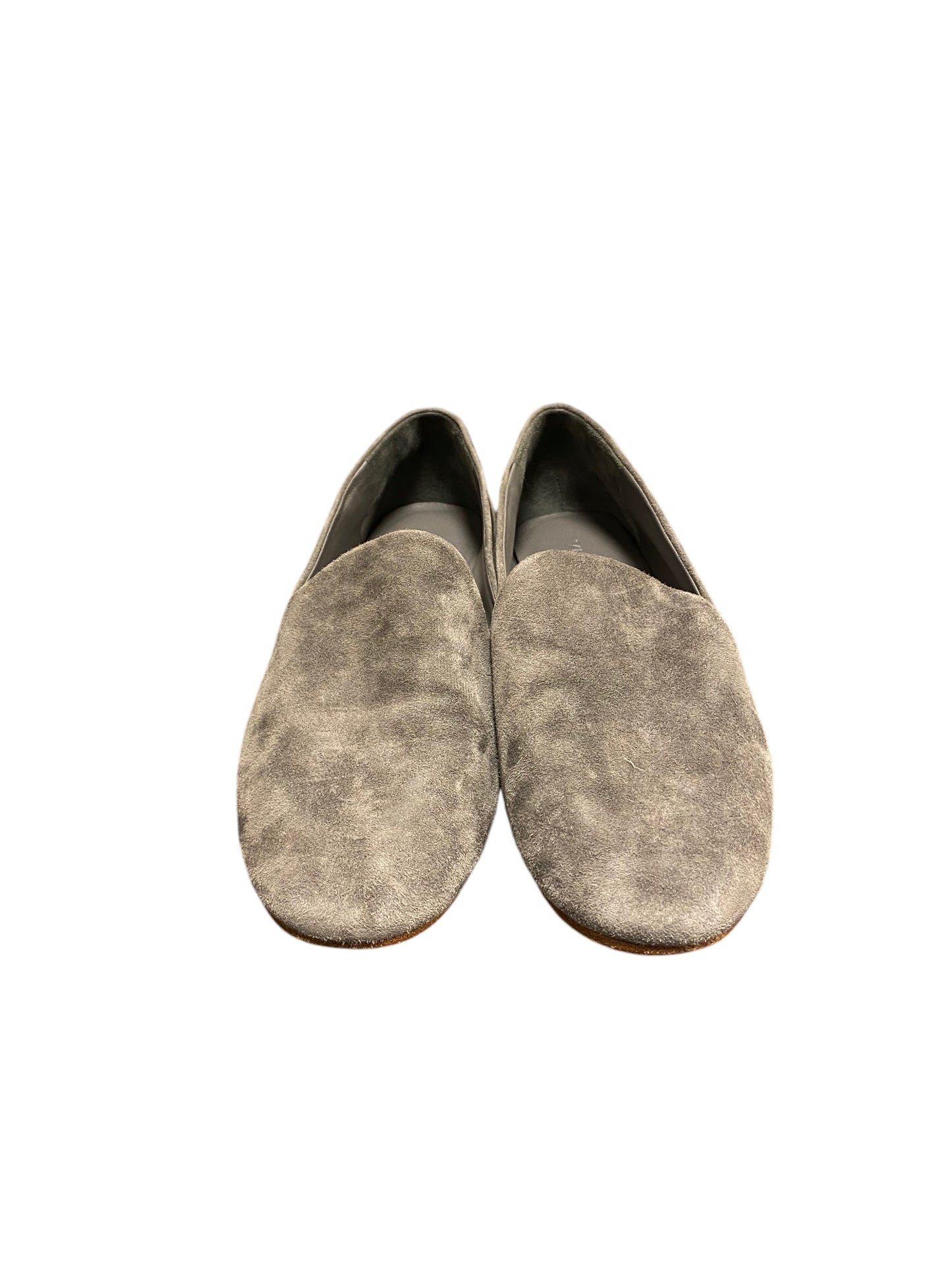 Shoes Flats By Vince In Grey, Size: 7.5