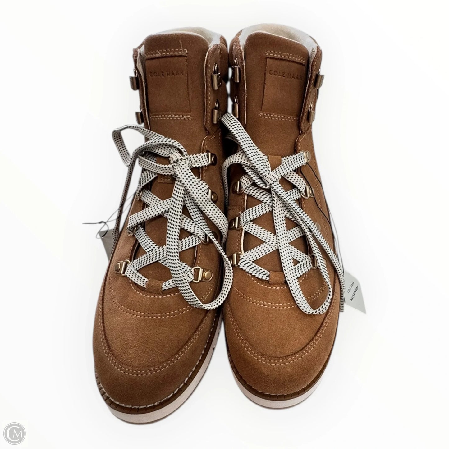 Boots Hiking By Cole-haan In Brown, Size: 8.5
