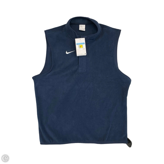 Vest Fleece By Nike In Navy, Size: M