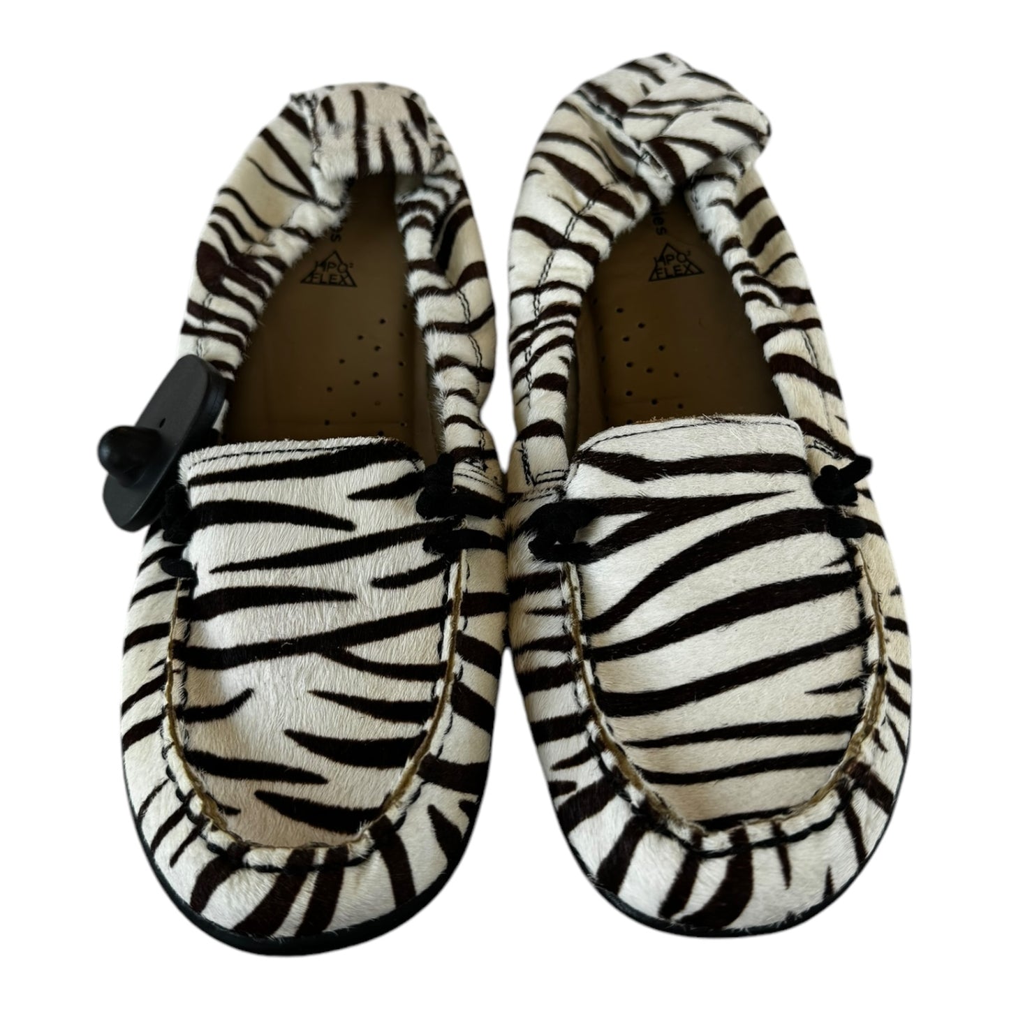 Shoes Flats By Hush Puppies In Animal Print, Size: 10