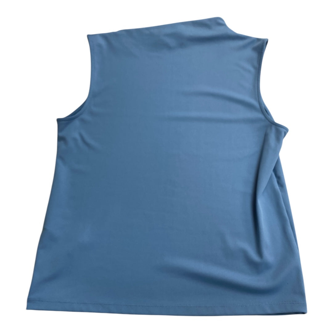 Top Sleeveless By Calvin Klein In Blue, Size: Xs