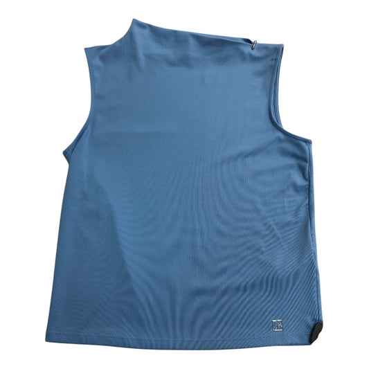 Top Sleeveless By Calvin Klein In Blue, Size: Xs